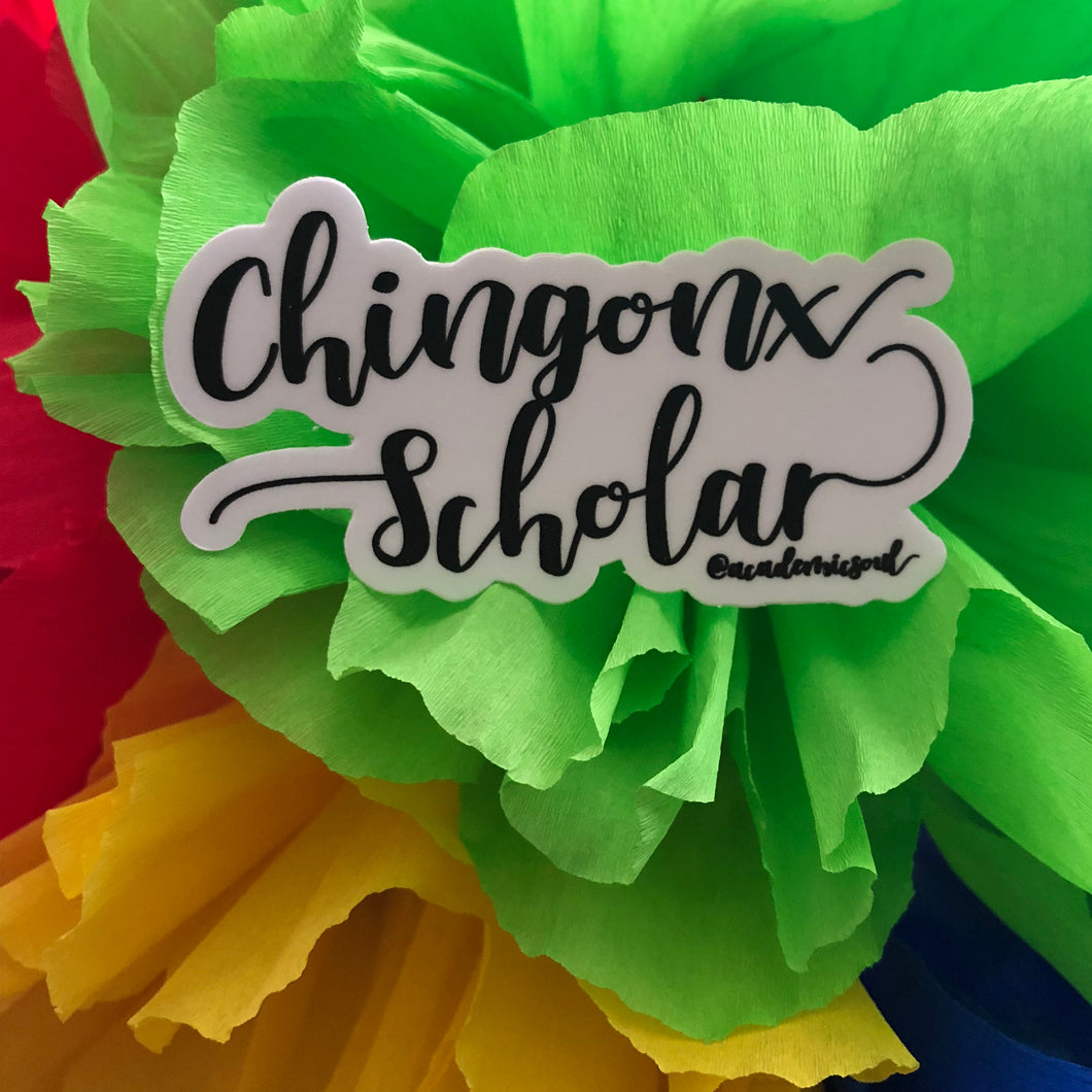 Academic Soul Chingonx Scholar Sticker