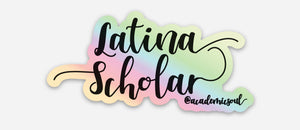 Academic Soul Latina Scholar Sticker