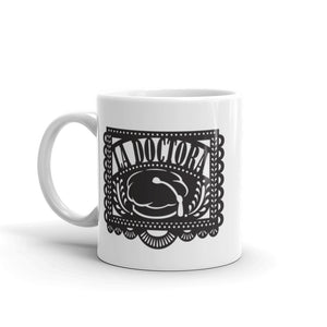Academic Soul's La Doctora Papel Picado Coffee Mug